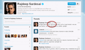 Sardesai abusing 