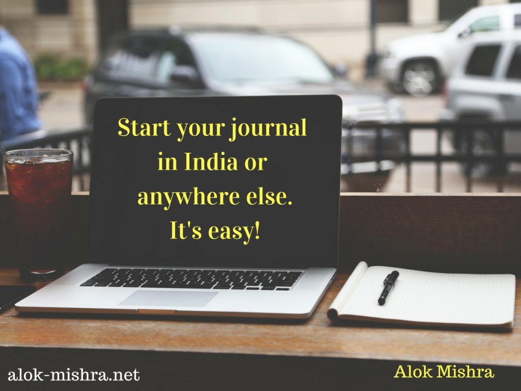 how-to-start-research-journal-india