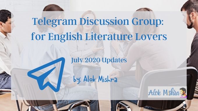 Telegram English Literature Group channel