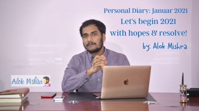 January 2021 Alok Mishra note diary