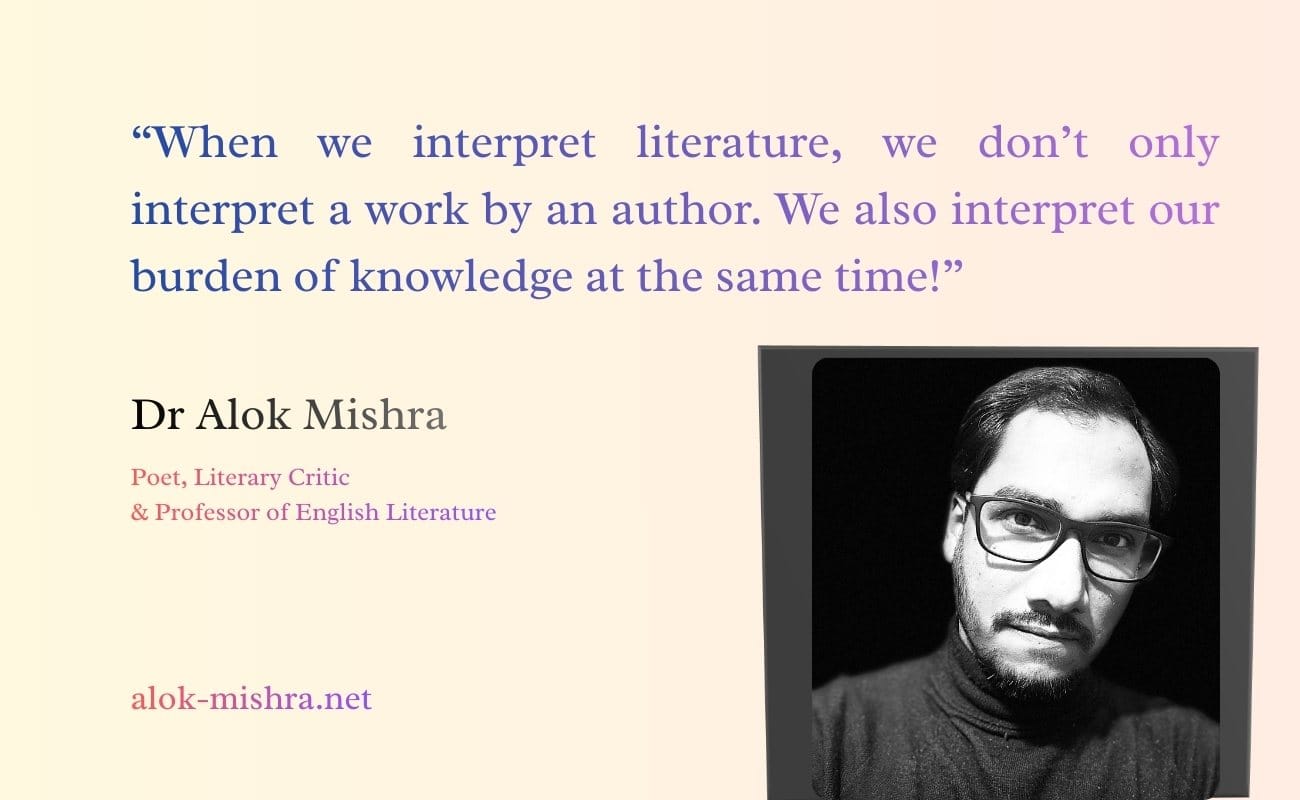 Dr Alok Mishra Quotes Literature 2